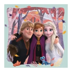 3 Puzzles - La Reine des Neiges : Joyeux Automne