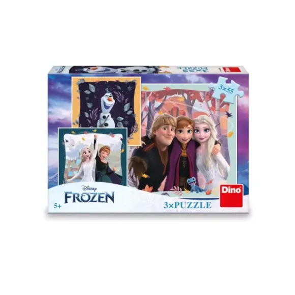 3 Puzzles - La Reine des Neiges : Joyeux Automne