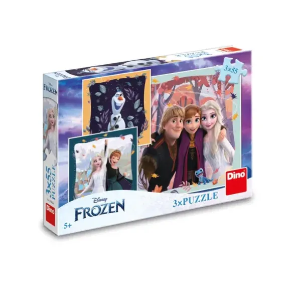 3 Puzzles - La Reine des Neiges : Joyeux Automne