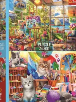2 Puzzles - L'Art De Peindre
