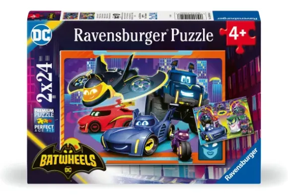 2 Puzzles - Les Batwheels en Action