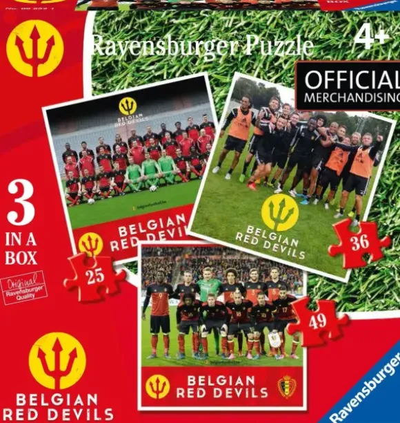 3 Puzzles - Les Diables Rouges 2016