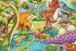3 Puzzles - Les Dinosaures s'Amusent