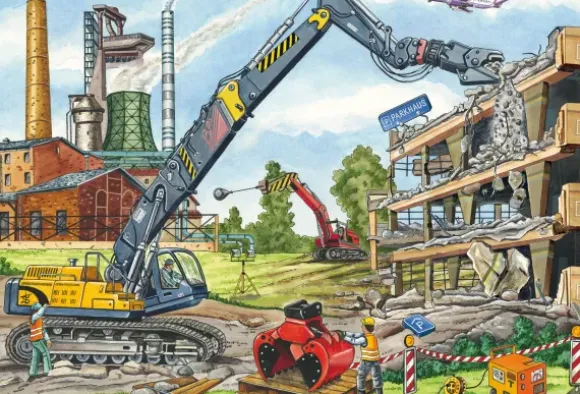 3 Puzzles - Mes Machines de Chantier Préférées