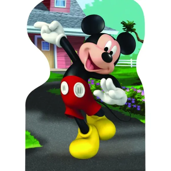 4 Puzzles - Mickey en Ville