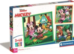 3 Puzzles - Mickey Mouse Celebration