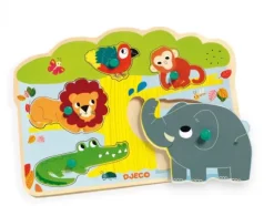 Puzzle Sonore en Bois - Baobab