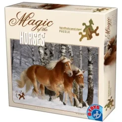 Puzzle Spécial / Difficile : Cheval Haflinger n°3