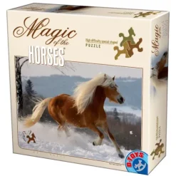 Puzzle Spécial / Difficile : Cheval Haflinger n°2