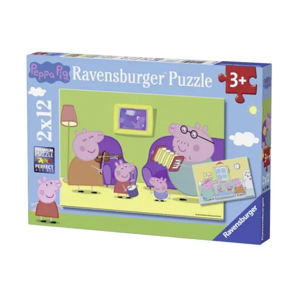 2 Puzzles - Peppa Pig