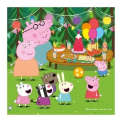 3 Puzzles - Peppa Pig en Vacances
