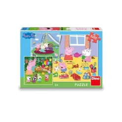 3 Puzzles - Peppa Pig en Vacances