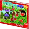 3 Puzzles - Petite Taupe et le Parapluie