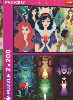 2 Puzzles - Princesses Enchanteresses - Princesse Disney