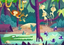 2 Puzzles - Puzzle & Play - Aventures dans la Jungle