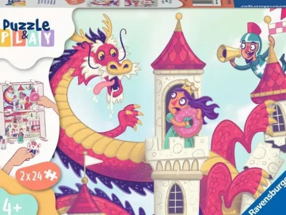 2 Puzzles - Puzzle & Play - Royaume des Beignets