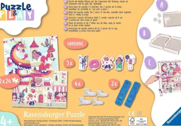2 Puzzles - Puzzle & Play - Royaume des Beignets