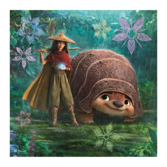 3 Puzzles - Raya et ses Amis