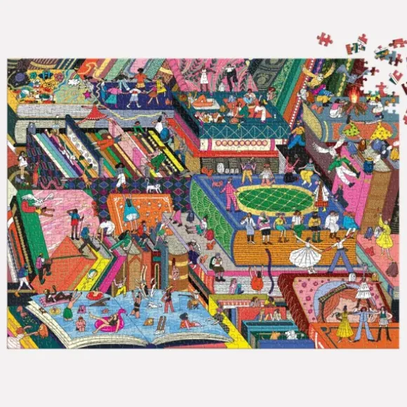 Quartier Roman - Puzzle Étincellant de 1000 Pièces