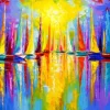 Rainbow Sailboats