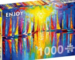 Rainbow Sailboats