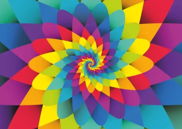 Rainbow Spiral