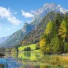 Refuge de Montagne dans les Alpes