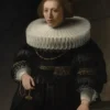 Rembrandt - Rembrandt - Portrait de Femme, 1632
