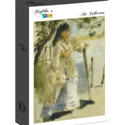 Renoir Auguste - Auguste Renoir : Femme à la Barrière, 1866