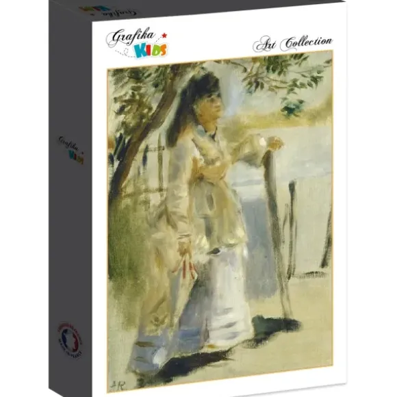 Renoir Auguste - Auguste Renoir : Femme à la Barrière, 1866