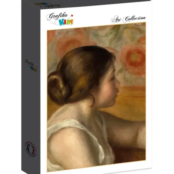 Renoir Auguste - Auguste Renoir : Tête de Jeune Fille, 1890