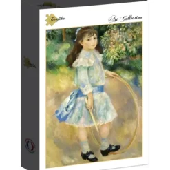 Renoir Auguste - Auguste Renoir : Fillette au cerceau, 1885