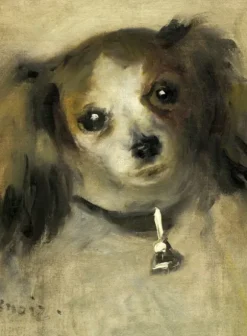 Renoir Auguste - Auguste Renoir : Tête de Chien, 1870