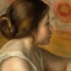Renoir Auguste - Auguste Renoir : Tête de Jeune Fille, 1890