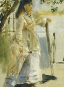 Renoir Auguste - Auguste Renoir : Femme à la Barrière, 1866