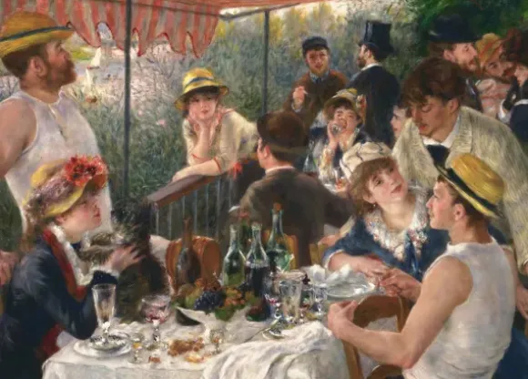 Renoir Auguste - 2 Puzzles - L'Art d'Auguste Renoir : Le Déjeuner des Canotiers - La Grenouillère