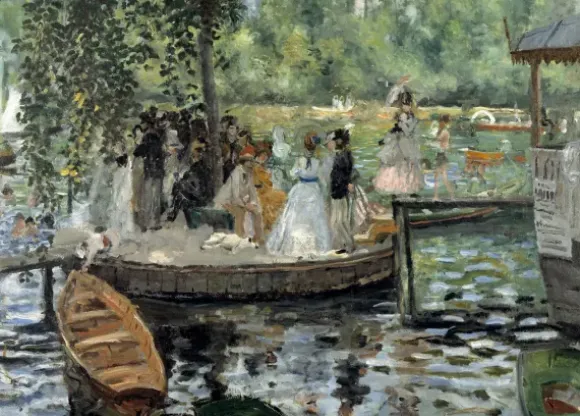 Renoir Auguste - 2 Puzzles - L'Art d'Auguste Renoir : Le Déjeuner des Canotiers - La Grenouillère