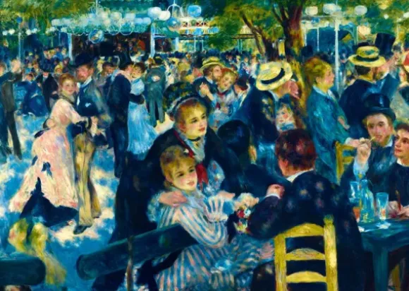 Renoir Auguste - Renoir - Dance at Le Moulin de la Galette, 1876