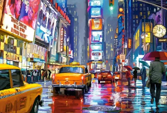 Richard Macneil - Times Square, New York