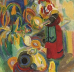Robert Delaunay - La Grande Portugaise, 1915