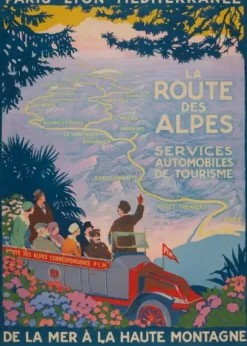 Roger Broders - La Route des Alpes, 1920