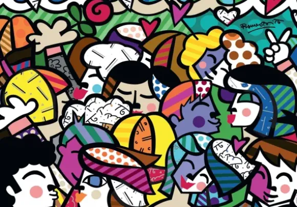 Romero Britto - Romero Britto - Looking into the future
