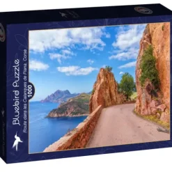 Route dans les Calanques de Piana, Corse