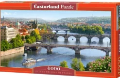 République Tchèque, Prague : Pont Vltava