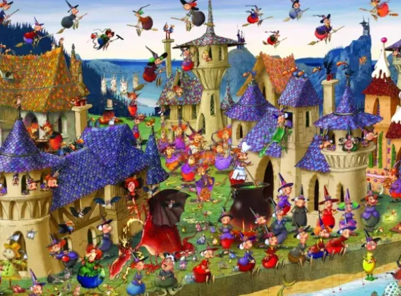 Ruyer François - François Ruyer - Fête des Sorcières au Château