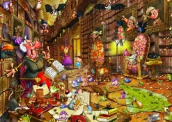 Ruyer François - François Ruyer - Sorcière à la Bibliothèque
