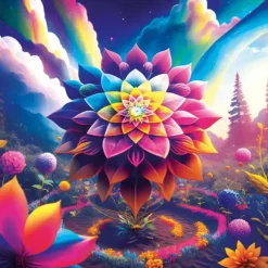 Sacred Geometry Flower