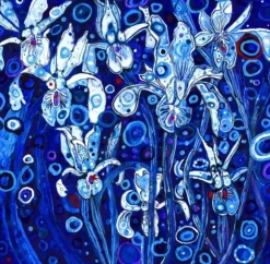 Sally Rich - Blue Iris
