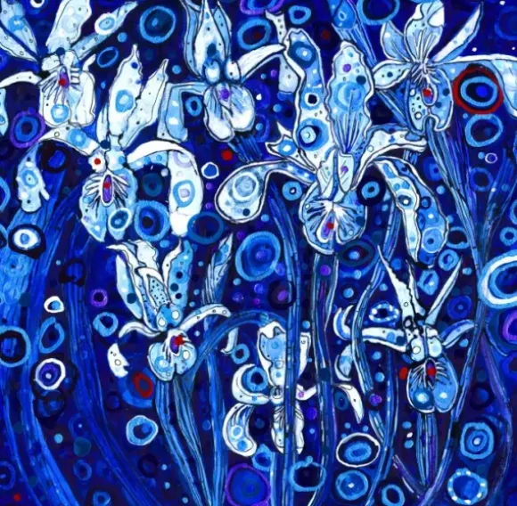 Sally Rich - Blue Iris