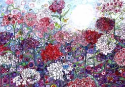 Sally Rich - Sally Rich - Sweet William with Butterflies